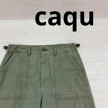 caqu 사큐 클래식 베이커 팬츠