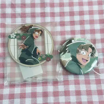 닌타마 닌타마 란타로 젠포지 이사쿠 세가 럭키 쿠지 아크릴 스탠드 캔뱃지