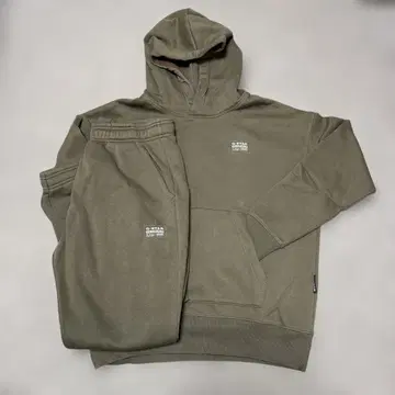 G-STAR RAW 맨투맨 셋업 브라운