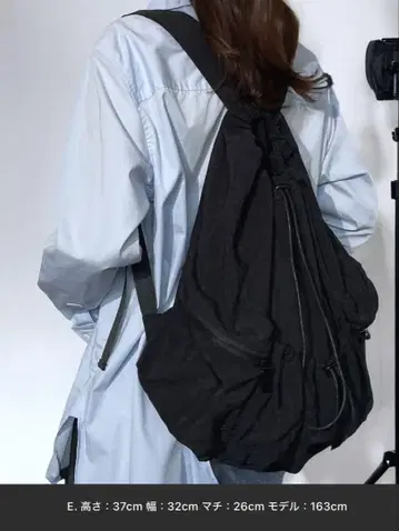 백팩 대용량 경량 발수 백팩 바디백 원숄더 복조리