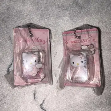헬로키티 패키지 미니어처 컬렉션 헬로키티 2종