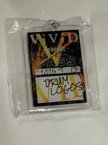 미개봉 ViViD 후쿠오카 VIP 티켓 특전 아크릴 키링 새상품