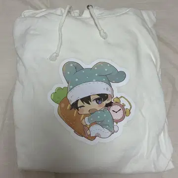 Numa 누마 후드티 화이트 L 사이즈