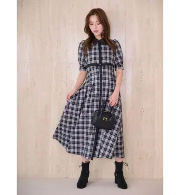 MERCURYDUO 레이어드 스타일 셔츠 원피스