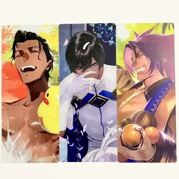 FGO 최종 재림전 편성 화면풍 카드 아르주나 비마 3점