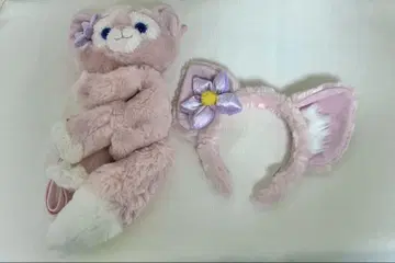 리나벨 머리띠 봉제 인형 미니백