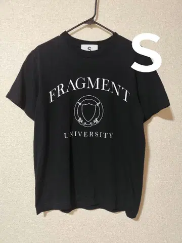 새상품급 FRAGMENT UNIVERSITY 프래그먼트 로고 T셔츠 S