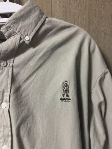 TeddyBear x SENSE OF PLACE 긴팔 셔츠