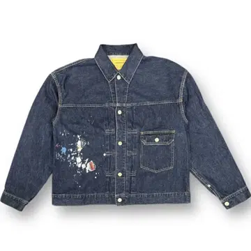 [ SEVEN BY SEVEN ] PAINT DENIM JACKET