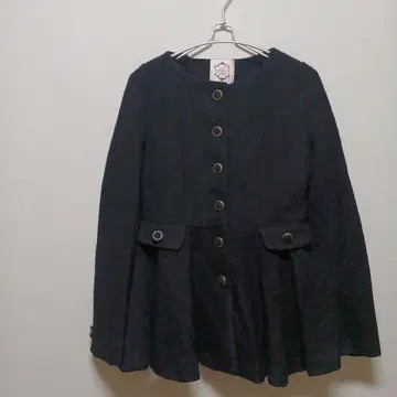 다크 그레이 플레어 자켓 울 혼방 M 사이즈