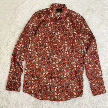 새상품급 ZARA 자라 올 패턴 셔츠 긴팔 꽃무늬 S 남성용