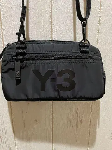 Y-3 미니 파우치 블랙