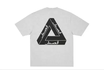 Palace TRI LINGUAL TEE GREY MARL 셔츠