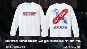 MAYSON's PARTY 롱 T셔츠 WHITE L 사이즈