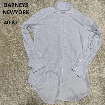 BARNEYS NEWYORK 바니스뉴욕 와이드 블루 긴팔