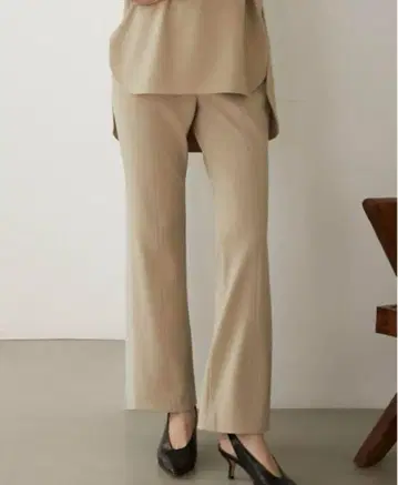 [ ELLIE ] 조젯 팬츠 [ beige ]