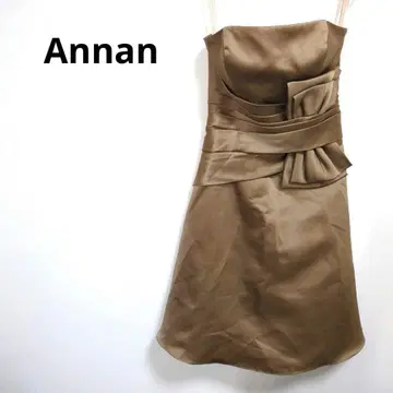 Annan [ F ] 드레스 플레어 리본 원피스 파티 2차 모임 캬바쿠라