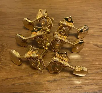 Grover Open Gear Tuners 골드 3:3
