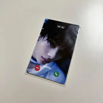 enhypen 니키 모시모시 카드