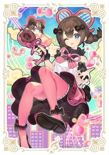 도도레미코드 큐티어 카드 슬리브 63 x 90 유희왕 60매입