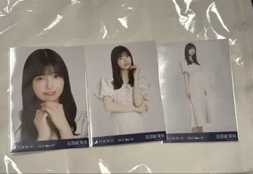 노기자카46 이오키 마오 브로마이드 머메이드 원피스 컴프