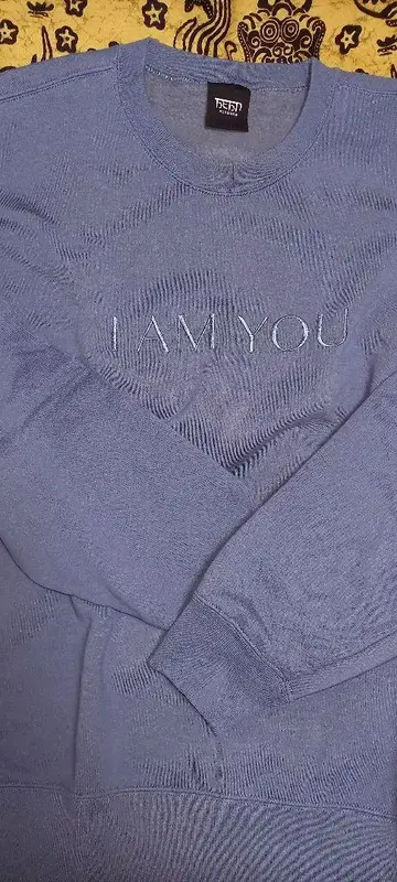 후지이 카제 I AM YOU 파랑 자수 트레이닝복