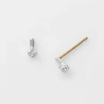 agete 아가트 실버 다이아몬드 귀걸이 (0.04ct)