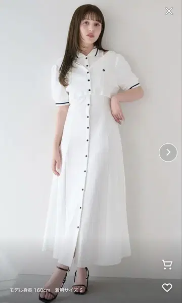 POLOBCS 콜라보 레이어드 폴로 원피스 dazzlin