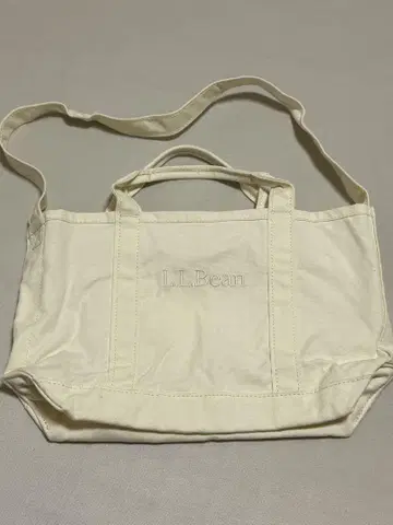 L.L.Bean 그로서리 토트백 화이트