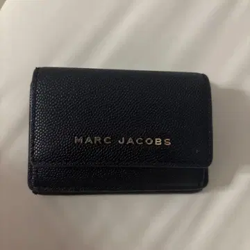 MARC JACOBS 블랙 3단 폴더형 지갑
