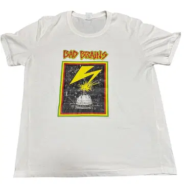 BAD BRAINS 그래픽 T셔츠 가격 인하 가능