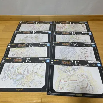 제일복권 드래곤볼 F상 전 8종 세트 메모리얼 원화
