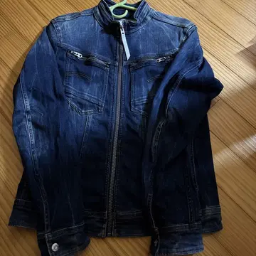 G STAR RAW 다크 블루 데님 자켓