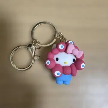 산리오 미야쿠미야쿠 변신 입체 키링 키티
