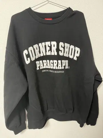 paragraph CORNER SHOP 트레이닝복 P08 블랙