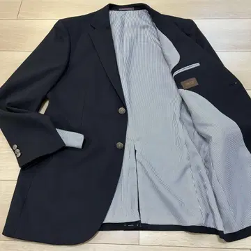 새상품급 Harvey central LONDON 테일러드 자켓 은색 버튼