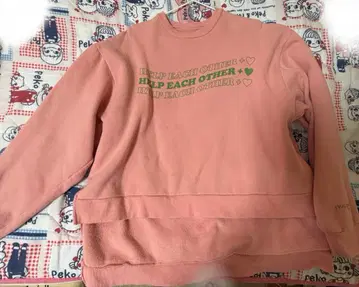 소완완 LHP 콜라보 맨투맨 핑크