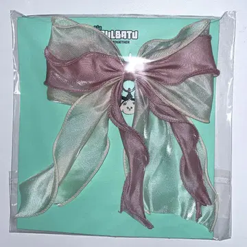 TXT 뿔바투 popup 밤굿 민트 그린 HairTie