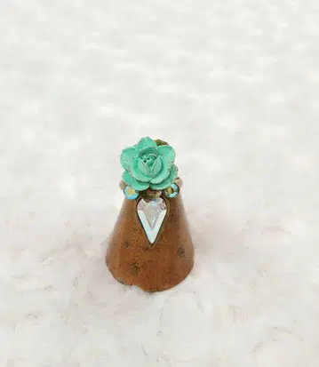 미사용 감기 천사 장미 반지 미하엘 네그린 Michal Negrin