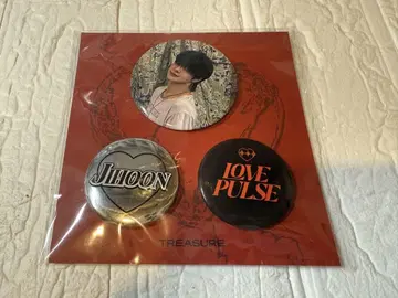 TREASURE LOVEPULSE 한국 굿즈 캔 배지 지훈