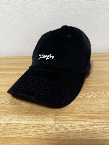 Wrangler 코듀로이 캡 블랙