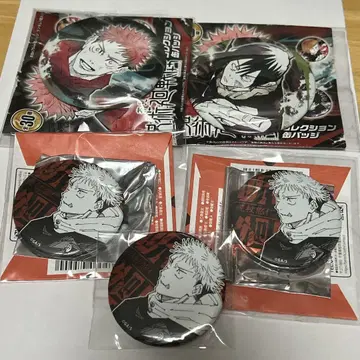 주술회전 주술회전전 데이 컬렉션 캔뱃지 이타도리 유우지 요시키요 메카마루