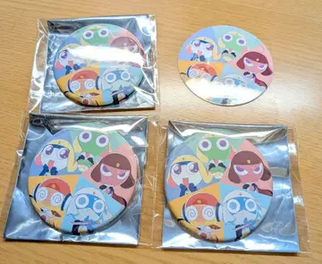 개구리 중사 케로로 도쿄 타워 콜라보 캔뱃지 다이컷 스티커