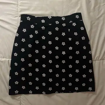 Bibiy 꽃무늬 미니 타이트 스커트