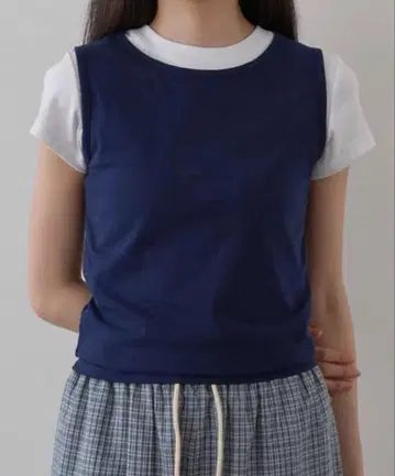 Bargiee BASIC FIT TANK navy