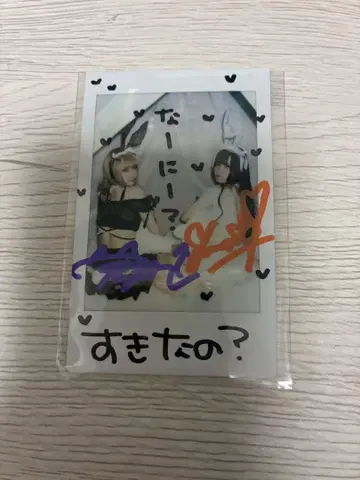 NANIMONO 히나타 유마 시온 린카 유니 폴라로이드 백합 생일