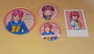 두근두근 메모리얼 코시키 유카리 코스터 캔뱃지