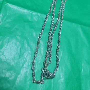 알페이지오 목걸이 하트 실버 핑크 골드