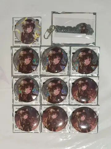 Roselia Rosen Nacht 캔뱃지 네임 참 시로가네 린코