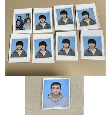 DISH// 타치바나 히이로 키타무라 타쿠미 증명사진 스티커